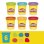 Set de modelage Play-Doh Starters Dino Shapes & Colours avec 6 pots pâte à modeler
