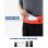 Riñonera Waterfly Sport Running 3.0 Roja Licra 1L Resistente Agua Unisex
