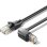 Cavo di Rete RJ45 Vention IBV Cat.6 UTP 5m Angolato 90° Nero
