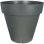 Macetero Riviera Loft rond gris 30 cm plastique mat 10,5 L