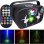Lâmpada de Efeitos LIGHT4ME Party Light 3 LED RGB laser e controlo remoto
