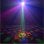 Lâmpada de Efeitos LIGHT4ME Party Light 3 LED RGB laser e controlo remoto
