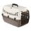 Transportín Kerbl Expedition 48 x 32 x 32 cm PVC crema y taupe para perros pequeños