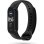 Tech-Protect Silikonarmband für Xiaomi Mi Band 5/6 Schwarz