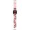 Relógio Digital LED Crianças Kids Euroswan Minnie Rosa