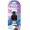 Relógio digital infantil Euroswan Frozen Elsa LED correia silicone violeta