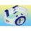 Relógio digital Kids Euroswan KE02 ECO Real Madrid branco