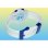 Relógio digital Kids Euroswan KE02 ECO Real Madrid branco