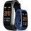 Pulsera de actividad Giewont GW200 Bluetooth IP67 Negro 5 días Pulsómetro y presión