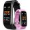 Pulsera de actividad Giewont GW200-2 Bluetooth IP67 Pulsómetro Pulsioxímetro Negro 5 días