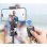 Monopé Tech-Protect L03S Bluetooth Tripé Branco