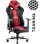 Silla gaming Diablo Chairs X-PLAYER 2.0 King Size tela y piel sintética antracita roja