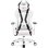 Silla Gaming Diablo Chairs X-Horn 2.0 Blanco Piel Sintética Regulable