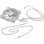 Refrigeração Ar Modecom 120 mm ARGB PWM Branco Volcano Apex Reverse