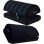 Poggiapiedi ergonomico Mozos FS5 in schiuma memory 15 cm nero