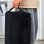Poggiapiedi ergonomico Mozos FS5 in schiuma memory 15 cm nero