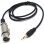 Audio-Kabel Mozos XLR Buchse auf Mini Jack 3.5mm TRS Stereo
