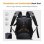 Fotorucksack K&F Concept Camera Backpack 25L grau