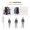 Fotorucksack K&F Concept Camera Backpack 25L grau