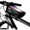 Sacca da telaio bici impermeabile WildMan M E2 con supporto smartphone