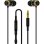 Auriculares SoundMagic E10C com cabo Mini Jack 3,5 mm, microfone e controlo de volume, castanho