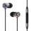 Auriculares SoundMagic E10 com cabo Mini Jack 3,5 mm, design leve e microfone cinza