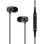 Auriculares SoundMagic E10 com cabo Mini Jack 3,5 mm, design leve e microfone cinza