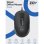 Mouse ZOY ZMS08 USB 3600 DPI Nero 6 Pulsanti Ergonomico Cablato