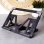 Tablet-Halterung Alogy verstellbar 26x18,5 cm schwarz robust