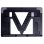 Tablet-Halterung Alogy verstellbar 26x18,5 cm schwarz robust