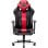 Silla gaming Diablo Chairs X-Player 2.0 tamaño normal tejido rojo-antracita
