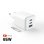 Ladegerät Fixed FIXCG65M-2C1A-WH 65W GaN 2x USB-C 1x USB-A Quick Charge