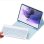Estuche con teclado Strado Bluetooth para Samsung Galaxy Tab S7 FE/S7 Plus azul