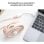 Ventoinha de Sobremesa USB Usams ZB065 4W 1 Velocidade Luz Noturna Silenciosa Compacta
