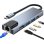 Docking-Station Tech-Protect V3 5-in-1 USB-C HDMI Grau