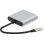 Adaptador Hub USB-C Krux KRX0049 2 HDMI 4K Power Delivery