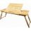 Mesa para portátil Leobert modelo 14942 ajustable bambú XL plegable