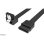 Cable SATA Akasa 6Gb/s 0.5m conector en ángulo Negro