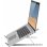 Suporte portátil Swissten Aluminum Pad 10-15" alumínio ajustável e dobrável