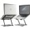Base ergonómica para portátil Mozos N2 acero plegable 17"