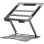 Base ergonómica para portátil Mozos N2 acero plegable 17"