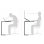 Supporto Bounn Alluminio 13" Regolabile Pieghevole