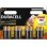Batterie Duracell Basic AA 1500mAh 8 Stück alkalisch