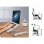 Soporte para portátil Mozos N3 Aluminio Plegable 17"