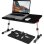 Mesa Gaming Mozos 17" MDF Regolabile Pieghevole Antiscivolo Nera