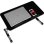 Mesa Gaming Mozos 17" MDF Regolabile Pieghevole Antiscivolo Nera
