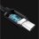 Câble USB Usams U-Bin USB-A vers USB-C 1 m Rétractable Noir