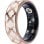Anillo inteligente Avizar Ursa talla 12 Bluetooth IP68 batería 5 días Oro y blanco