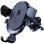 Support smartphone TOPK D39G universel clip ventilation 360° noir
