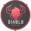 Neón LED Gaming Diablo Chairs Decorativo 54 cm